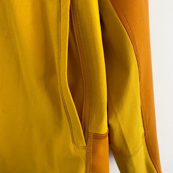 Patagonia InTraverse‎ Hybrid soft shell lightweight orange & yellow jacket Men-M - Picture 5 of 6